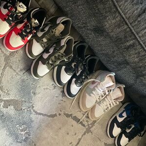 Sz 3 Nike all in good condition 40 each or buy all 5 pairs 180